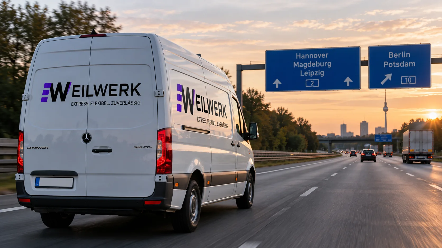 Transporter für größere EILWERK Sendungen